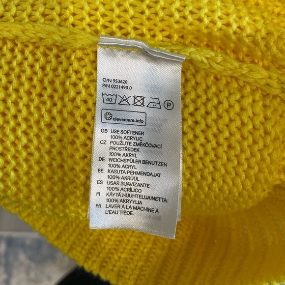 H&M Yellow Crop Knit Sweater - Picture 6 of 6